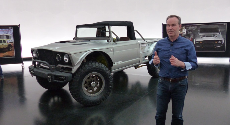 Illustration for article titled The Jeep M-715 'Five-Quarter' Is a 700+ HP Convertible Military Supertruck